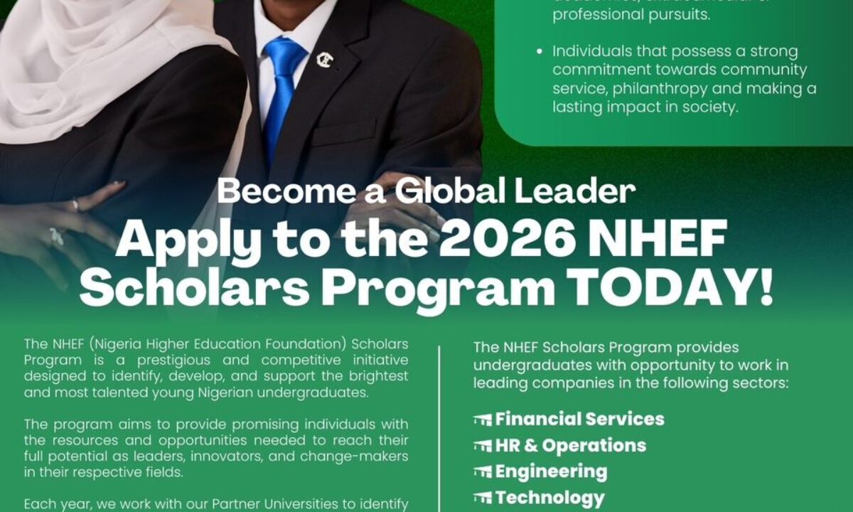  NHEF Scholars Program 2026: How to Apply for Fully Funded Internship & Career Training