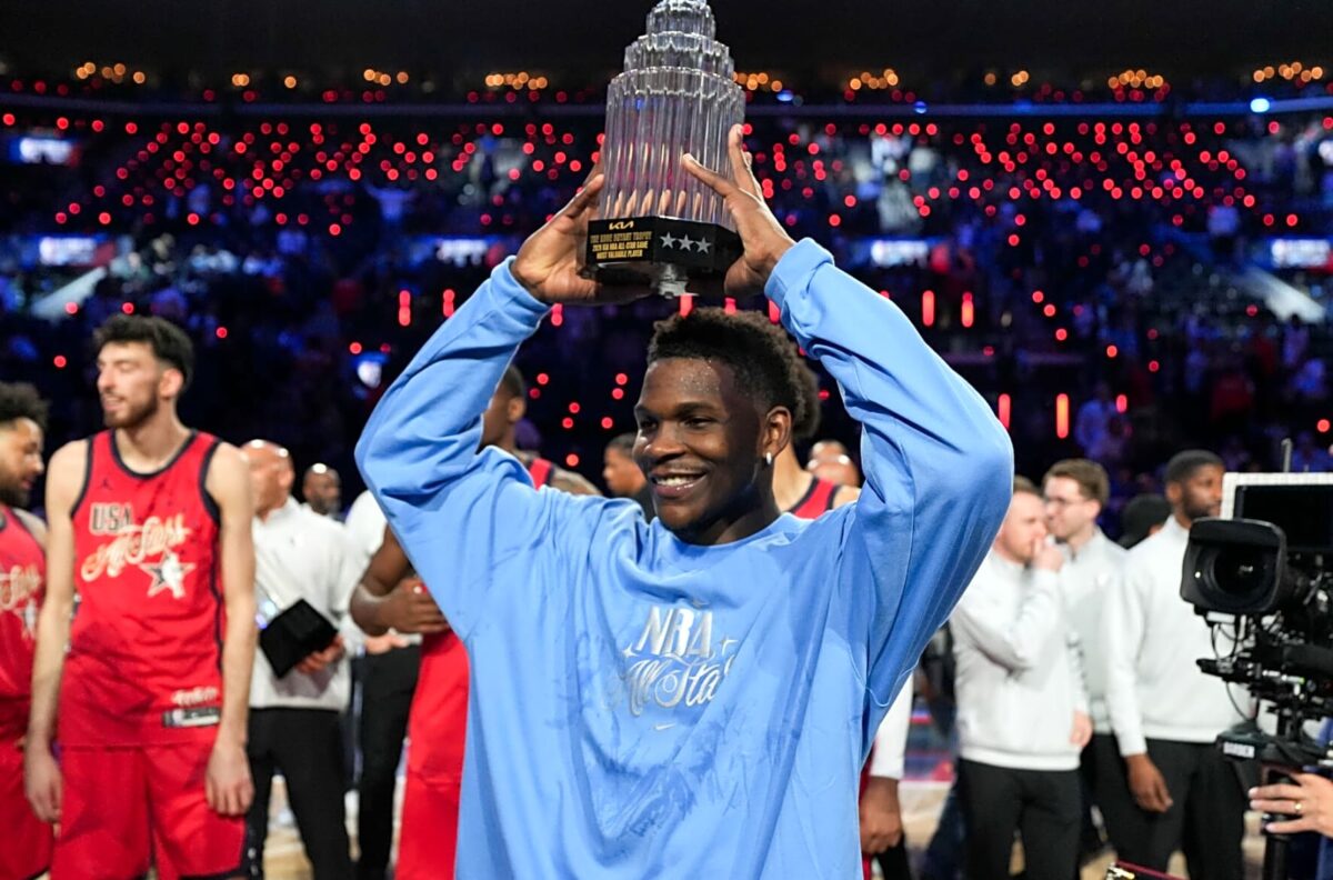  Anthony Edwards explodes for 32 Points, wins 2026 NBA All-Star MVP
