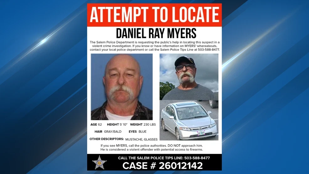  Salem DoorDash stabbing suspect Daniel Ray Myers arrested in California after 2-day manhunt