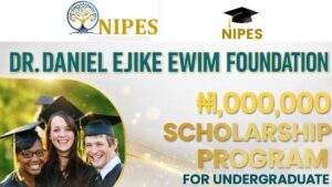 NIPES Daniel Ejike Scholarship 2026 application guide