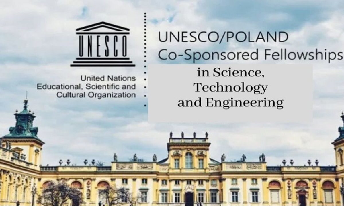  UNESCO Poland Fellowship 2026/27: Apply for Program in Europe With Travel, Accommodation and Monthly Stipend
