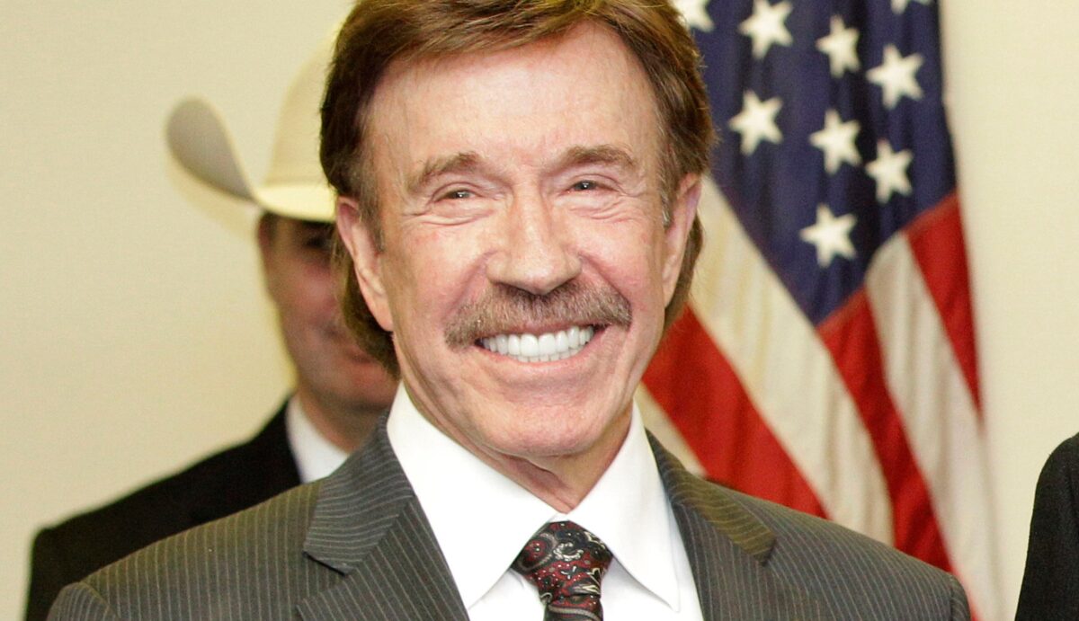 Chuck Norris hospitalized in Hawaii after medical emergency. Image Credit: AP Photo/Tony Gutierrez