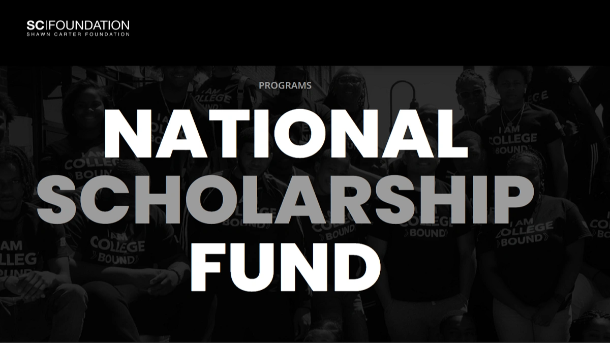 Shawn Carter Foundation opens 2026 fully funded scholarship