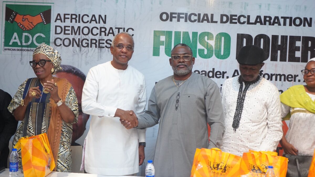 Funso Doherty announces Lagos 2027 governorship ambition