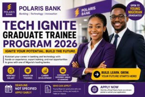 Polaris Bank Graduate Trainee unveils 2026 Tech Ignite trainee program