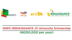 NNPC Renaissance JV Scholarship 2026 now open