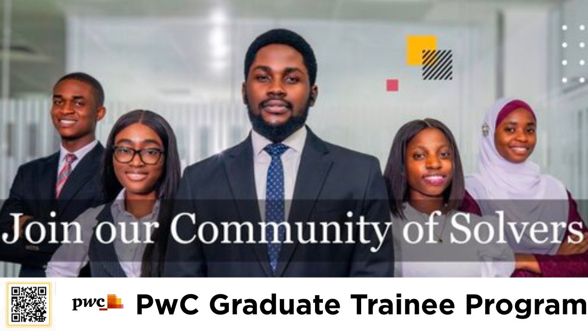 PwC Graduate Trainee Program 2026 now open for Nigerians