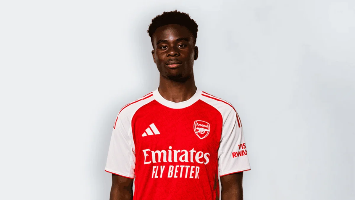 Bukayo Saka close to Arsenal return after injury setback. Image Credit: Arsenal