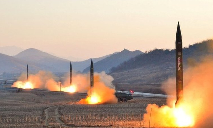 North Korea launches missiles as Seoul’s diplomacy hopes fade