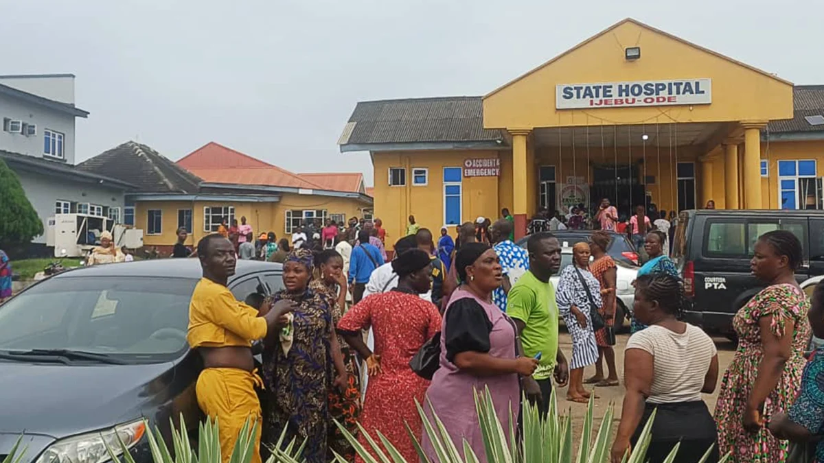 Parents besieged State Hospital, Ijebu Ode in search of their wards