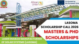 European Union LASOMA Scholarship opens for Africans
