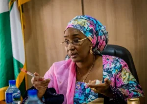 Former Humanitarian Affairs Minister Sadiya Umar Farouq