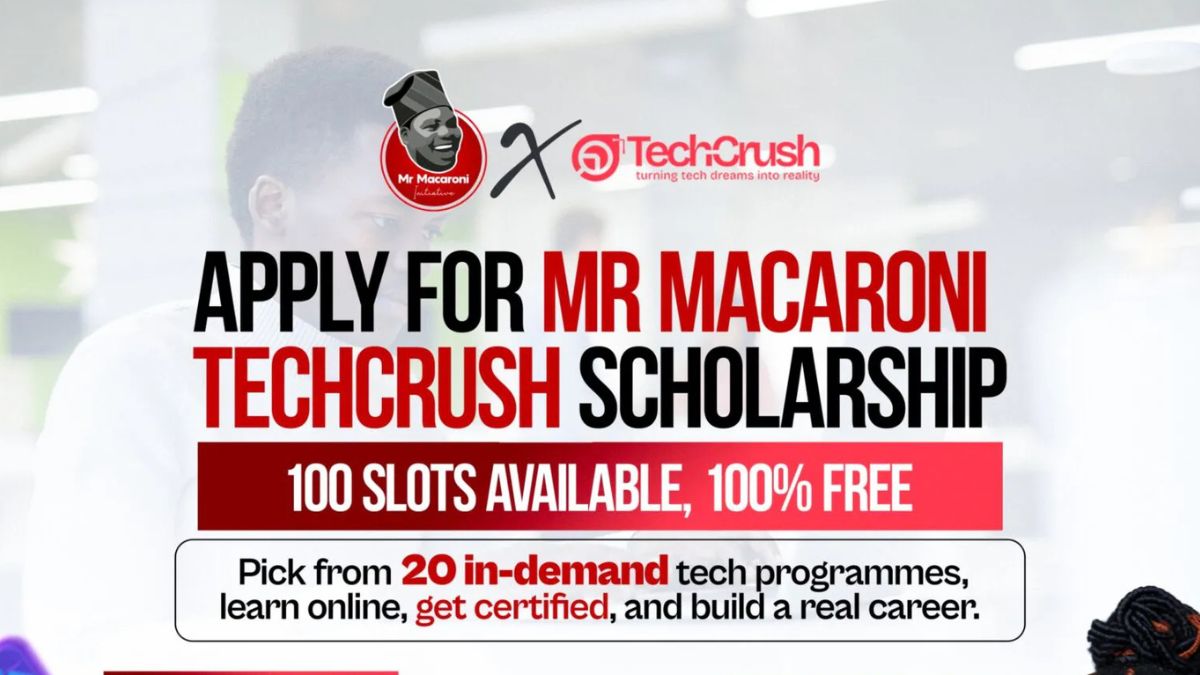 Mr Macaroni launches fully funded tech scholarship for youths