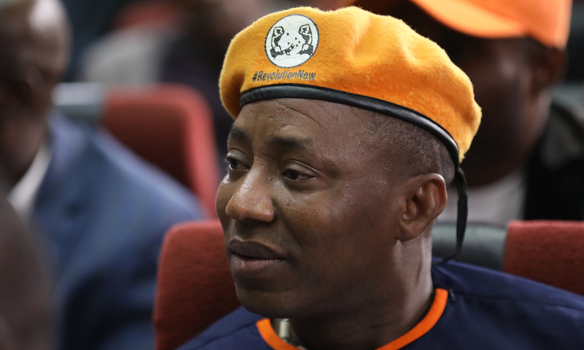  Sowore proposes ₦500,000 minimum wage, unveils drone-led security vision