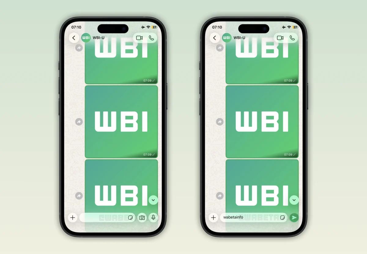 WhatsApp new liquid glass design revealed