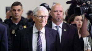 Bill Gates addresses Epstein relationship during congressional hearing. Image Credit: Getty Images