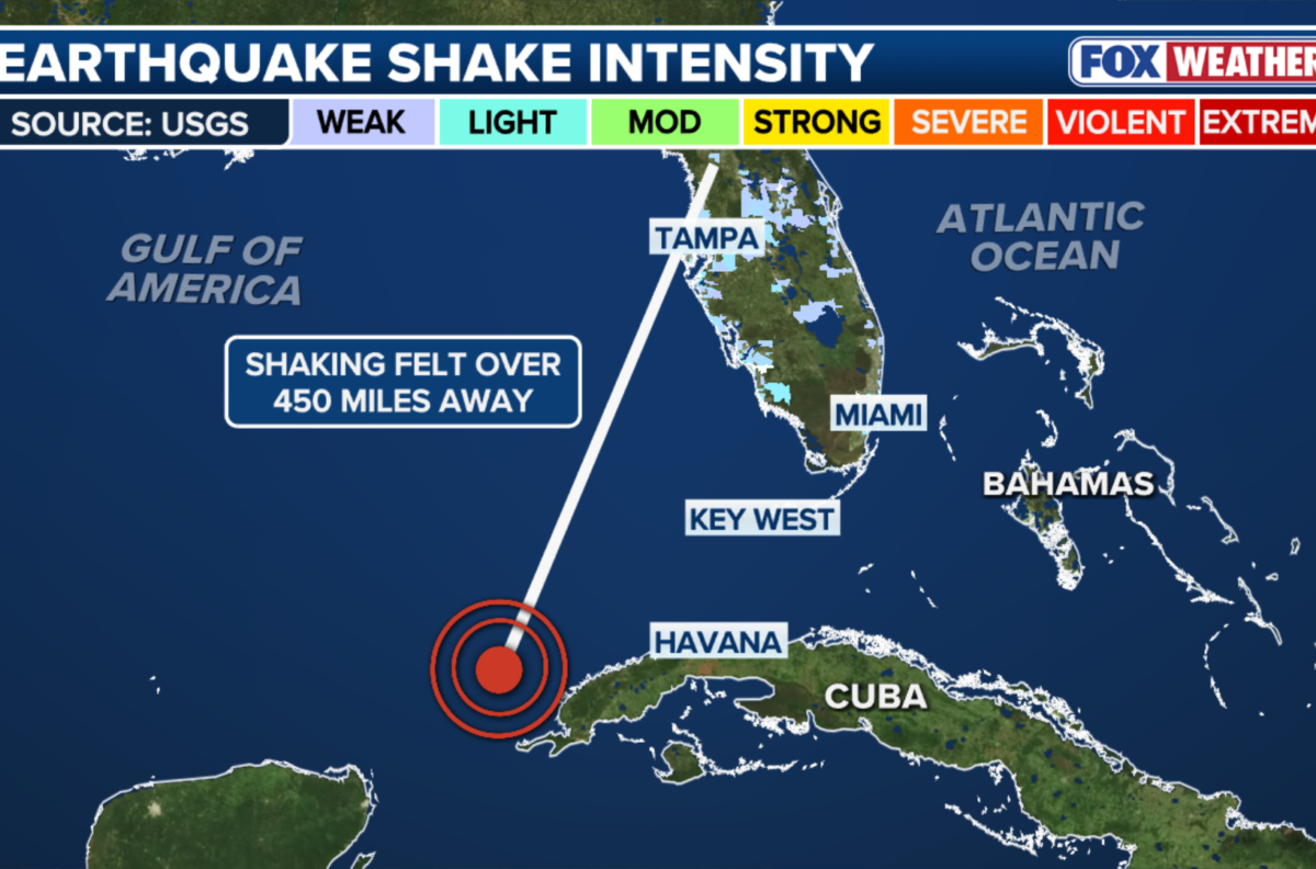  Massive 6.1 Cuba earthquake shakes Florida: What we know so far