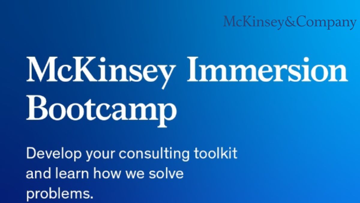 McKinsey opens Immersion Africa bootcamp applications