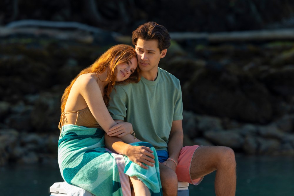 Sadie Soverall and Matt Cornett in Prime Video's romantic drama Every Year After.