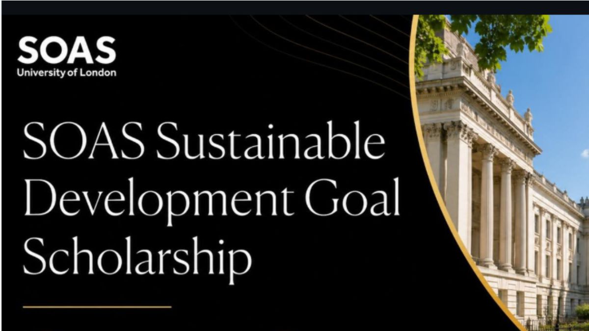  SOAS SDG Scholarship 2026: Get £15,000 Stipend for International Master’s Students