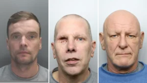 From left to right: Mark Fellows, Lee Newell and David Taylor