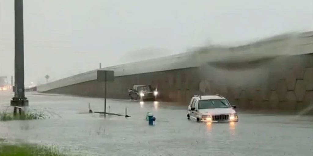 Flash Flooding inundate Houston streets as officials warn of more rain. Image Credit: FOX 26 Houston