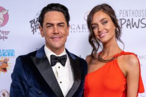 Tom Sandoval and model Victoria Lee Robinson attend the 6th Annual Vanderpump Dog Foundation Gala at The Maybourne Beverly Hills on November 15, 2024. Photo: Amanda Edwards/Getty Images