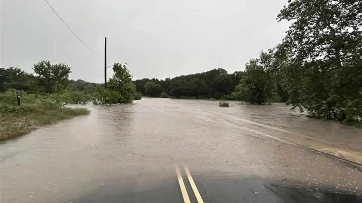 Flash flood warnings issued as heavy rain causes flooding concerns