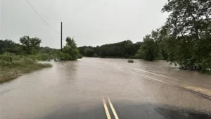 Flash flood warnings issued as heavy rain causes flooding concerns