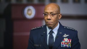 Charles Q. Brown Jr. urges military neutrality in new essay. Image Credit: NBC