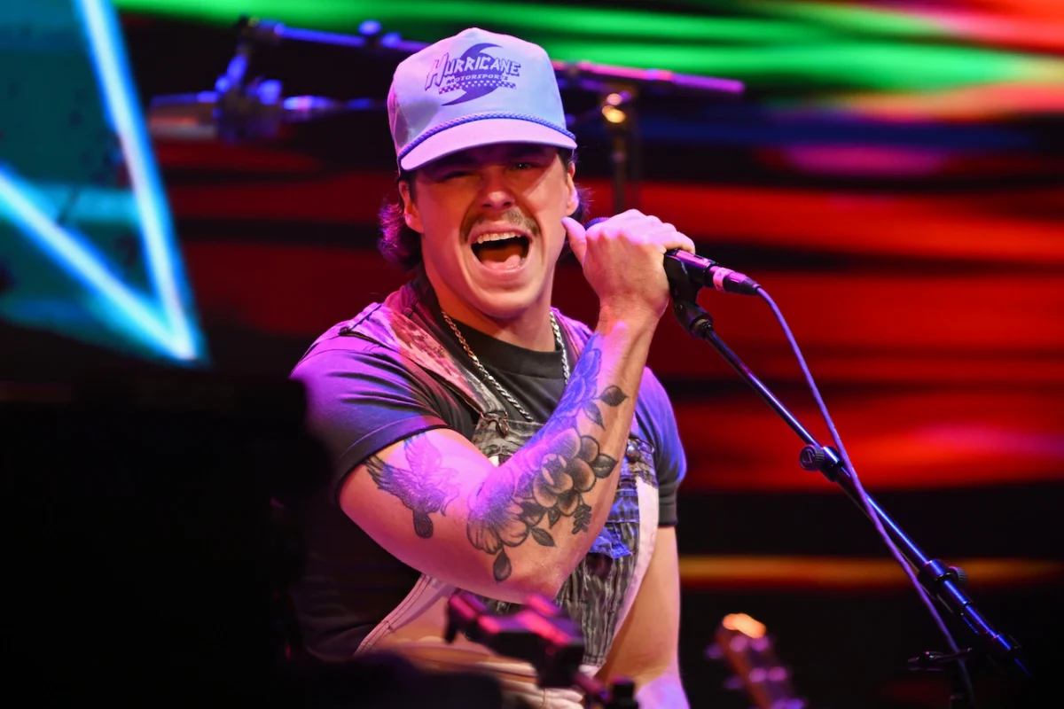 Zach John King performs onstage during SiriusXM The Highway's Music Row Happy Hour: CMA Fest Edition at Chief's on Broadway on June 04, 2026 in Nashville, Tennessee. (Photo by Jason Davis/Getty Images for SiriusXM)