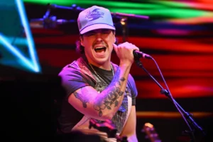 Zach John King performs onstage during SiriusXM The Highway's Music Row Happy Hour: CMA Fest Edition at Chief's on Broadway on June 04, 2026 in Nashville, Tennessee. (Photo by Jason Davis/Getty Images for SiriusXM)