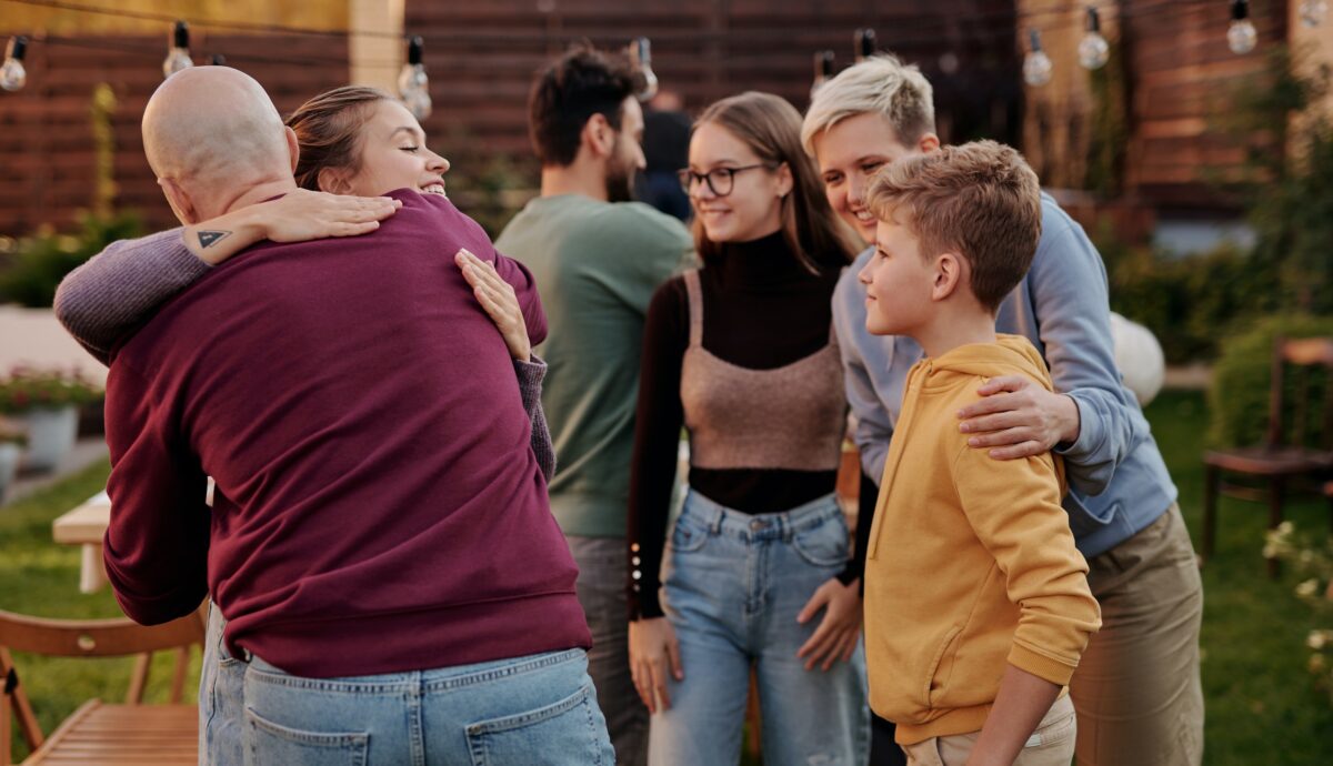 Simple ways adults can build stronger family relationships. Image Credit: Parent and Teens