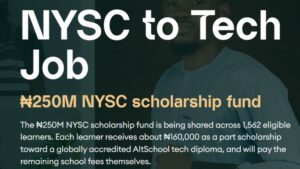 Tunde Onakoya partners with AltSchool Africa and Jobs59 to launch a ₦250 million tech scholarship for Nigerian graduates and NYSC members