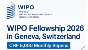 WIPO opens applications for its fully funded 2026 fellowship in Switzerland