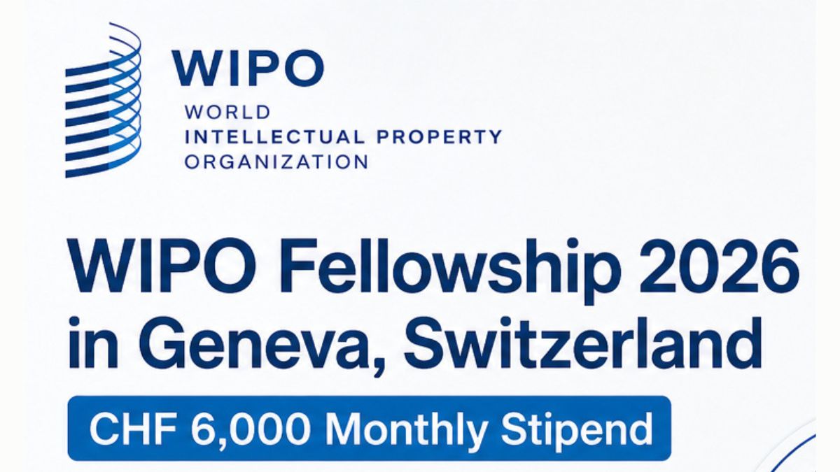 WIPO opens applications for its fully funded 2026 fellowship in Switzerland