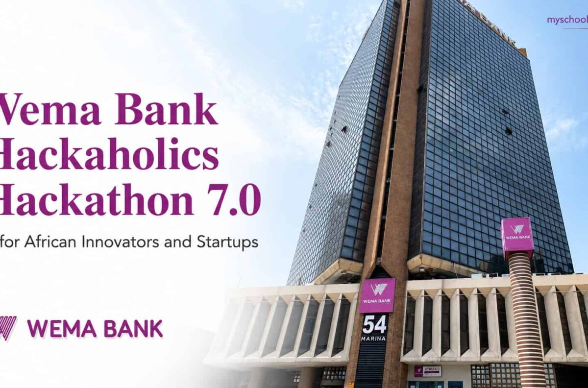  Wema Bank Hackaholics 7.0: Apply and Win Funding, Mentorship, and Partnerships
