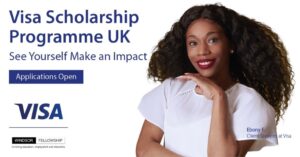 Visa UK Scholarship Programme 2026 applications now open for undergraduate student