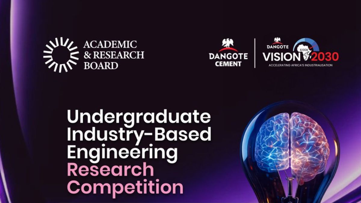 Dangote Cement launches 2026 undergraduate engineering research competition 