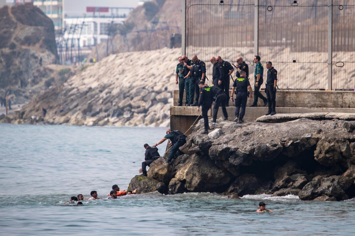 Ceuta Border Crisis Spain Deploys Military After Thousands Of Migrants 