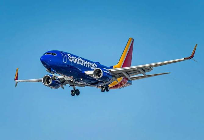 Southwest Flight WN4761 lands safely in Charleston after fuel leak scare. Image generated by AI 