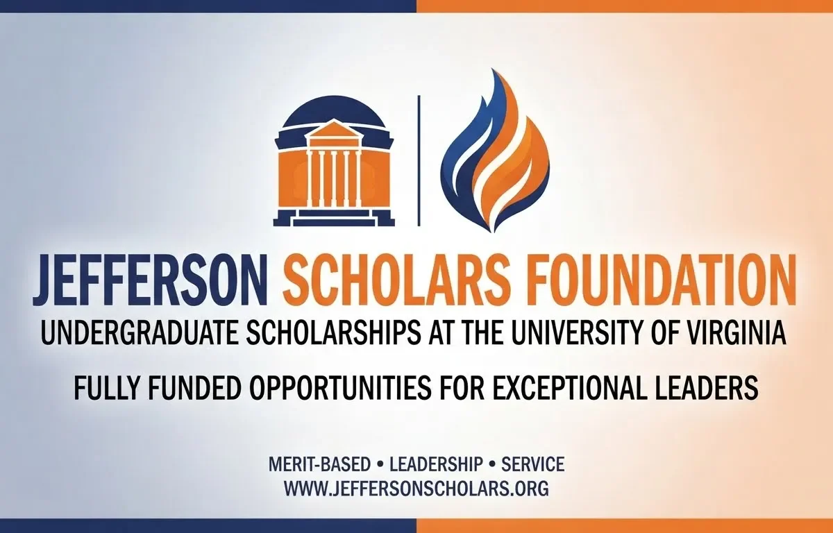  Jefferson Foundation Scholarship 2027: Apply for Fully Funded $405,000 University of Virginia Award