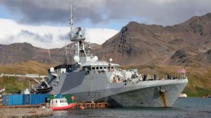 Argentina World Cup victory over England has renewed diplomatic tensions with the UK over the Falkland Islands and HMS Medway's movements. Image Credit: Alamy