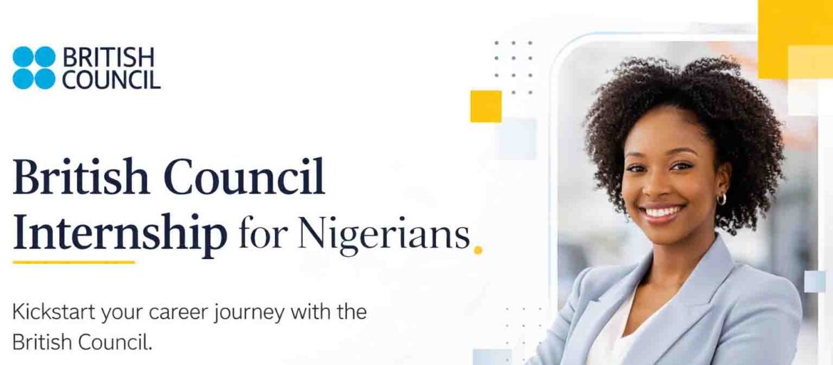 British Council Nigeria Internship 2026 for graduates