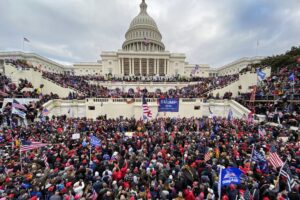 DOJ seeks dismissal of Jan. 6 class action lawsuit. Image Credit: Tayfun Coskun / Anadolu Agency via Getty Images file