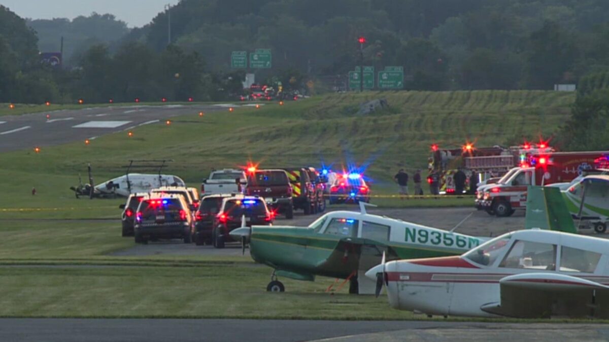 Cessna 150 pilot killed in Carlisle Airport crash. CREDIT: AP
