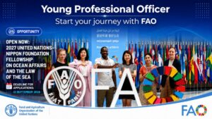 FAO Young Professionals Program 2026 applications open