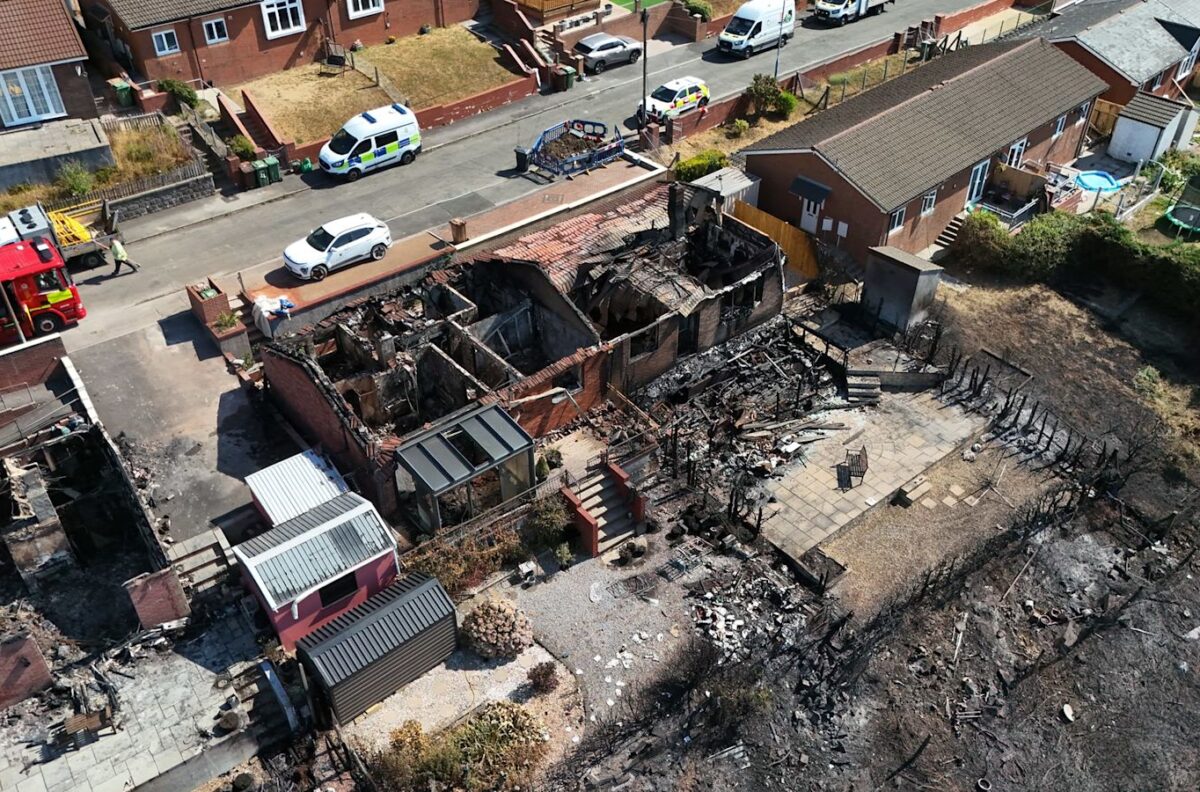  Arson arrest after massive fire destroys homes in Wales: What happened in Newbridge?