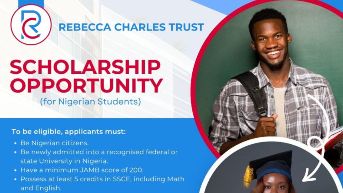 Rebecca Charles Trust Scholarship offers tuition and stipends to Nigerian students