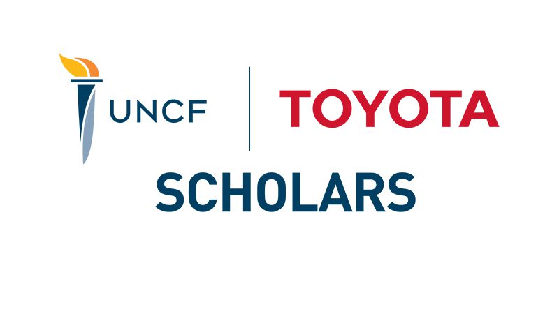 UNCF Toyota Scholarship offers funding, internships and career development